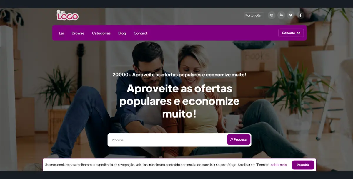 Plataforma de Cupons de Desconto