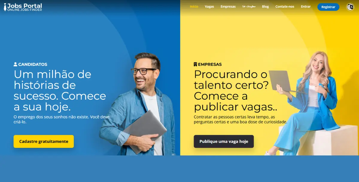 Plataforma de Empregos Completa 2025